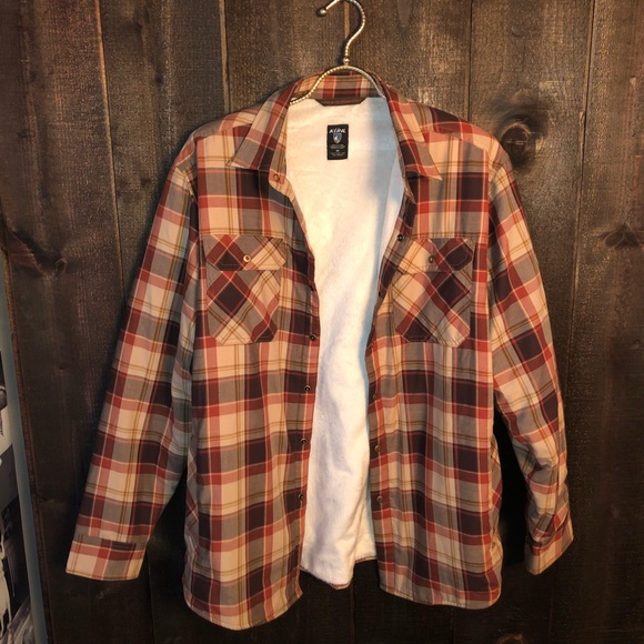 kuhl fleece lined flannel